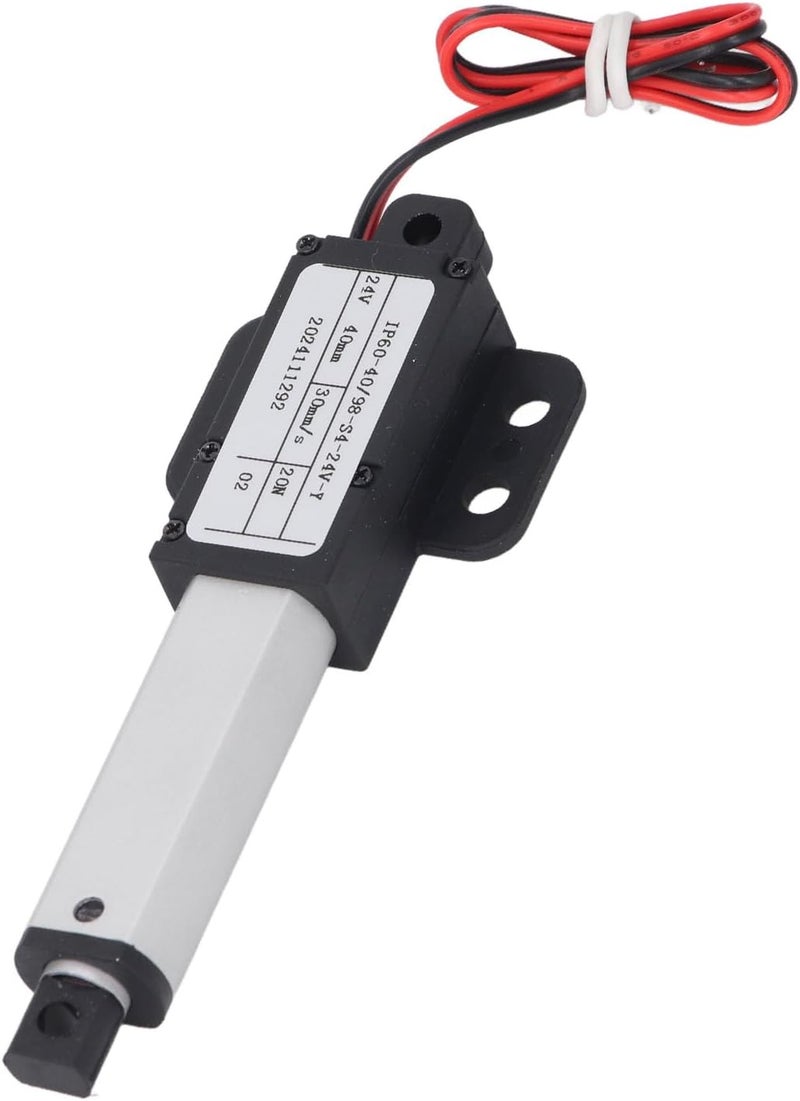 Natural material 50mm 20N Mini Electric Linear Actuator, DC24V Electric Micro Linear Actuator, IPX4 Electric Linear Motion Actuator with End Limit Switch, for Cabinets,Window Openers,Robots Multi-market varied design options Wet anti slip Anti topple design Backup reserve local stock Budget friendly premium quality All preference matching build Multi-color available build Upgraded general material Wide usage compatibility Classic design alternatives Daily use improved quality In-Kingdom stored commodity Cross product combo compatible Hardened processed substance Surface safe Wide range compatible material Multi-market matching options KSA stocked goods User feedback upgraded quality Scratch resistant Easy assemble All space matching look Individual & group usable Intra-city fast distribution - Image 1
