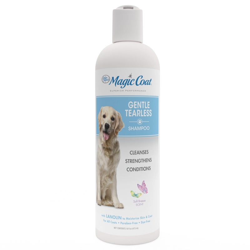 four paws Magic Coat Gentle Tearless Shampoo, 16 Oz - Image 1