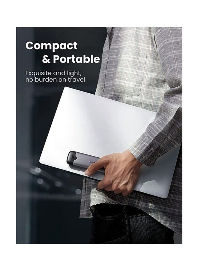 Ugreen 2-In-1 M.2 NVMe SSD Enclosure Adapter, Alluminum USB 3.1 GEN 2 10Gbps SSD Case USB A+C Connectors - Image 5