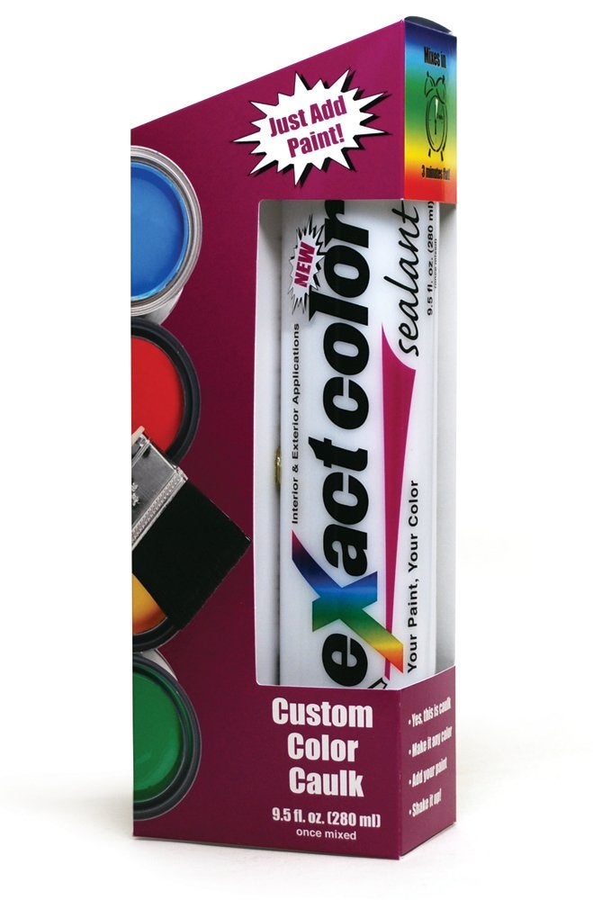 Sashco - 12010 Exact Color Custom Colored Caulk - DIY Kit (9.5-Ounce, Single Pack) - Image 2