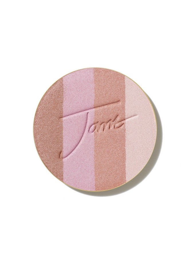 Jane Iredale بودرة برونزر بيوبرونز اللامعة - عبوة إعادة تعبئة مع تغطية قابلة للبناء خفيفة الوزن وقابلة للتنفس خالية من القسوة 4 درجات قابلة للخلط - Image 1
