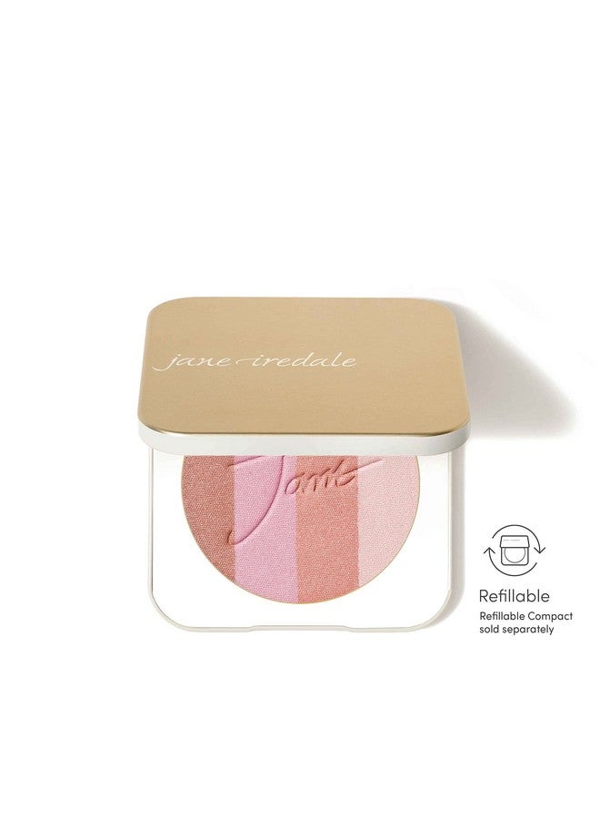 Jane Iredale بودرة برونزر بيوبرونز اللامعة - عبوة إعادة تعبئة مع تغطية قابلة للبناء خفيفة الوزن وقابلة للتنفس خالية من القسوة 4 درجات قابلة للخلط - Image 4