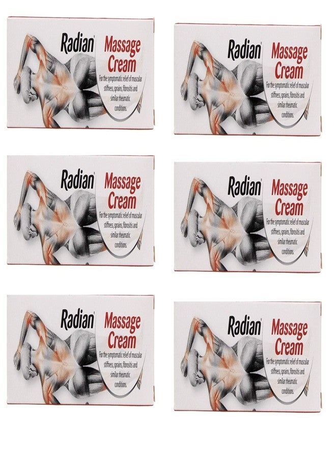 Duuous Radian Massage Cream for Instant Relief from Pain Sprains 100g Product of UK (Pack of 6) - Image 1