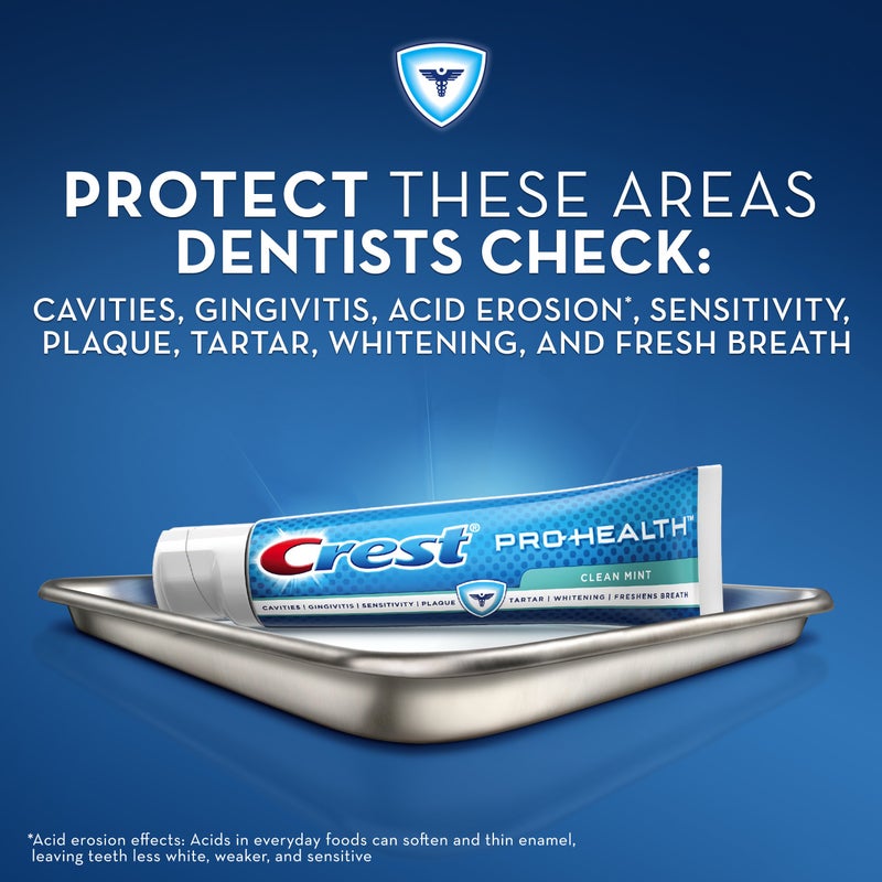Crest Pro-Health Clean Mint Toothpaste,4.6 Ounce (Pack of 3) - Image 4