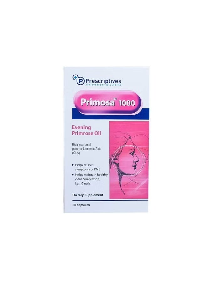 Primosa 1000mg Capsules, Pack of 30's