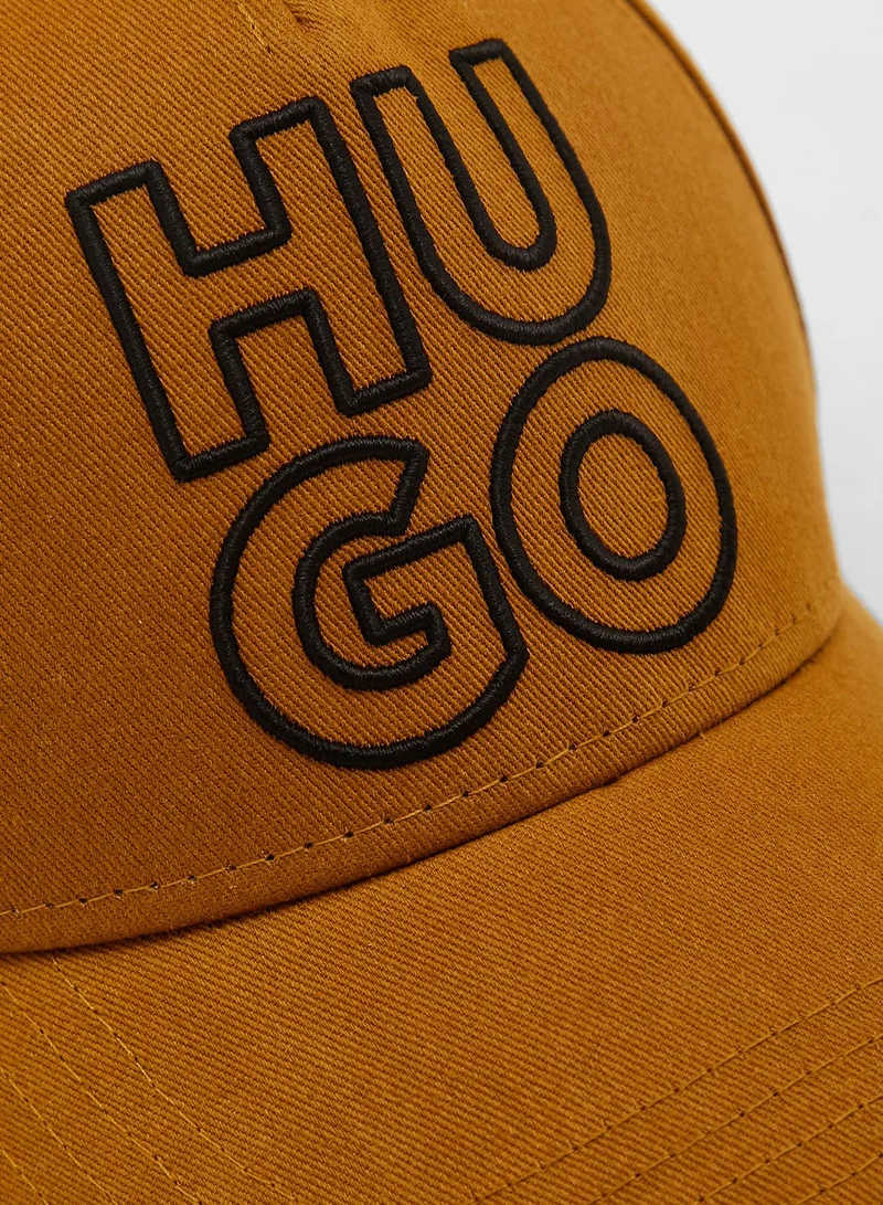 HUGO Logo Curved Peak Cap