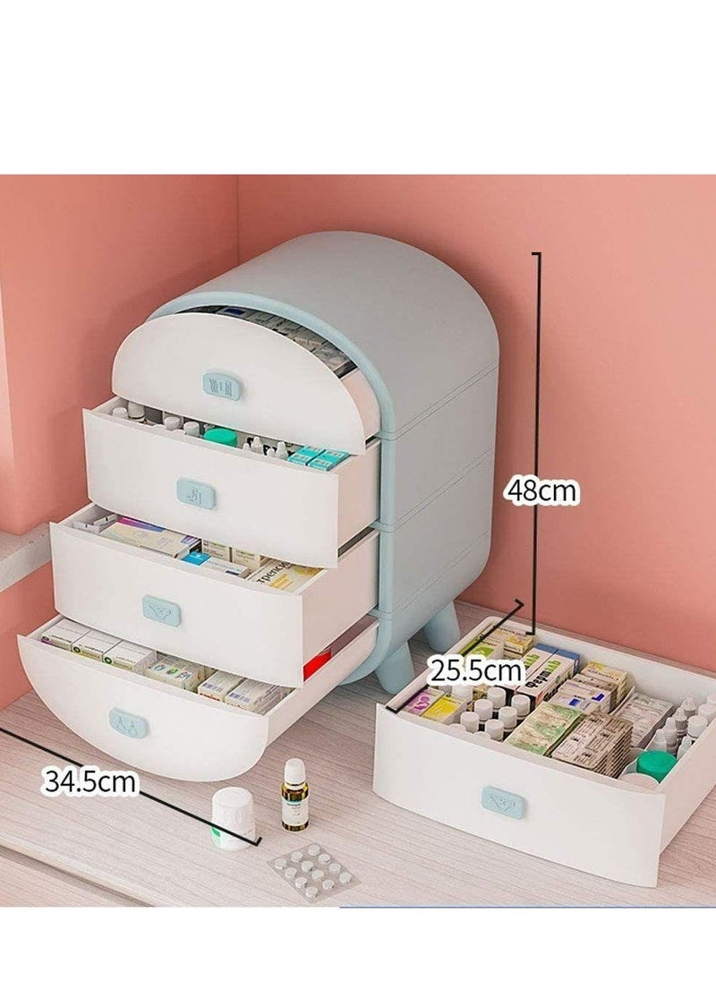 Phoenix - Multi-layer Organizer Cabinet – Stylish Storage Drawer For Home & Essentials 3 Drawer - Image 1