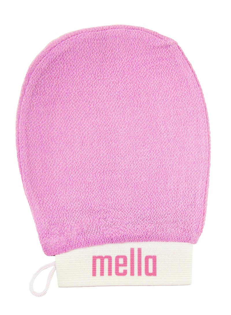 mella Korean Loofah - Great Peel Off Gloves - Pink  - Image 1