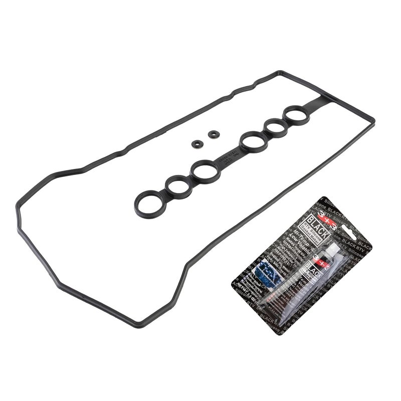 Cybal VS50542R Engine Valve Cover Gasket & Gasket Maker 3oz with 1998-2008 Toyota Celica Corolla Matrix MR2 Pontiac Vibe Chevy Prizm 1.8L 1121322050 0361568 56025300 - Image 2