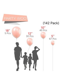 Pastel Peachy Pink Balloons, 142 Pcs Peachy Pink Balloons Different Sizes Pack Of 18 Inch 12 Inch 10 Inch 5 Inch Pink Balloons For Balloon Garland Balloon Arch As Party Decorations, Pink-Q21 - pzsku/Z2B356329DECB9B50F065Z/45/_/1734347128/2e89b10c-5df8-4e5e-930a-ac8e09c88ab3