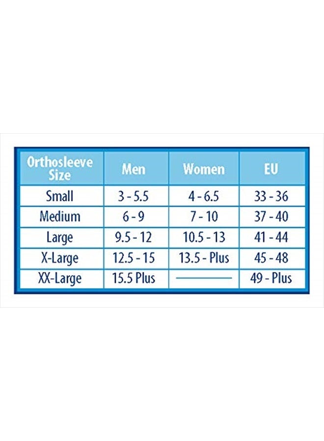 OrthoSleeve Non-binding Diabetic Wellness Socks improve circulation and help with neuropathy, sensitive feet, edema, and swelling  - Image 4
