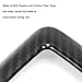 RYANSTAR RACING Carbon Fiber Gear Shift Knob Panel Frame Cover Sticker Interior Trim Compatible with BMW F20 F21 F22 F23 F30 F34 F35 F32 F33 F36 1 2 3 4 Series 1418 Accessories - Image 4