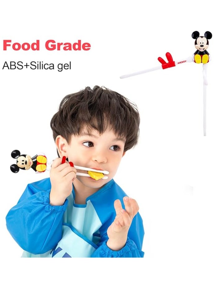 Disney Disney Chopsticks for Kids | Colorful Disney Food Sticks | Mickey Disney Chopsticks for Kids | Original Disney Chopsticks | Cartoon Character Food Sticks | Brightly Colored Eating Sticks | Fun Disney Chopsticks for Kids Featuring Mickey and Minnie Characters | Korean Chopsticks for Kids | Sushi Chopsticks | Noodle Chopsticks | Children's Eating Sticks  - Image 3
