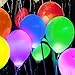 GIFTEXPRESS 50Pcs 12 Light Up Balloons 50 Multicolor Latex Balloons with 50 LED Lights 48 hours Super Bright Glow in Dark Balloons for Neon Party and Birthday Decoration New Year Countdown Party - Image 2