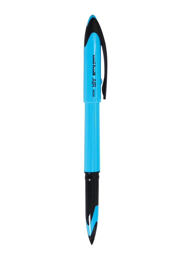 Uniball uni-ball Air UBA188ELM Roller Ball Pen (Blue Body, Blue Ink, Pack of 3) - Image 3
