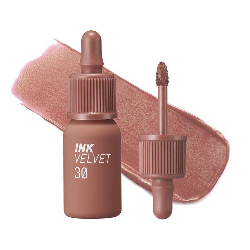 Peripera Ink the Velvet Lip Tint - High Pigment Color, Longwear, Weightless, Gluten-Free, Paraben-Free (030 CLASSIC NUDE) - Image 1