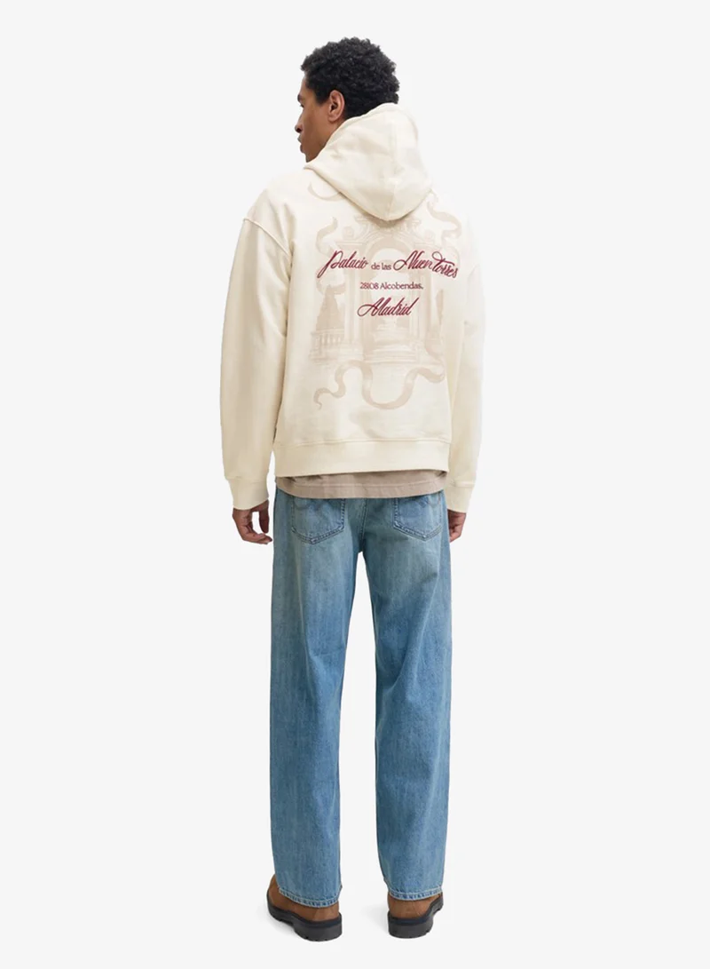 JACK & JONES  Casual pullover Hoodie for Men | Best Price UAE