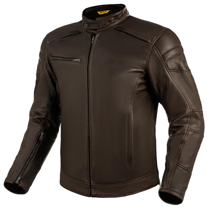 SHIMA Men's Motorcycle Jacket (Black, X-Large) - Image 4