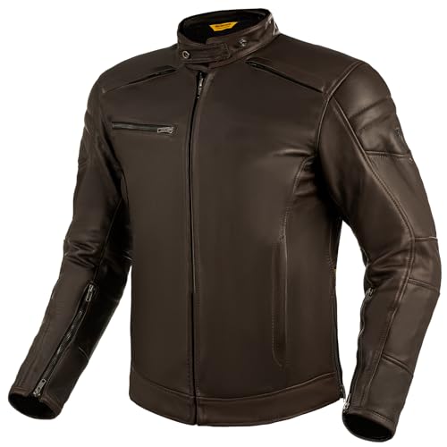 SHIMA Men's Motorcycle Jacket (Black, X-Large) - Image 1