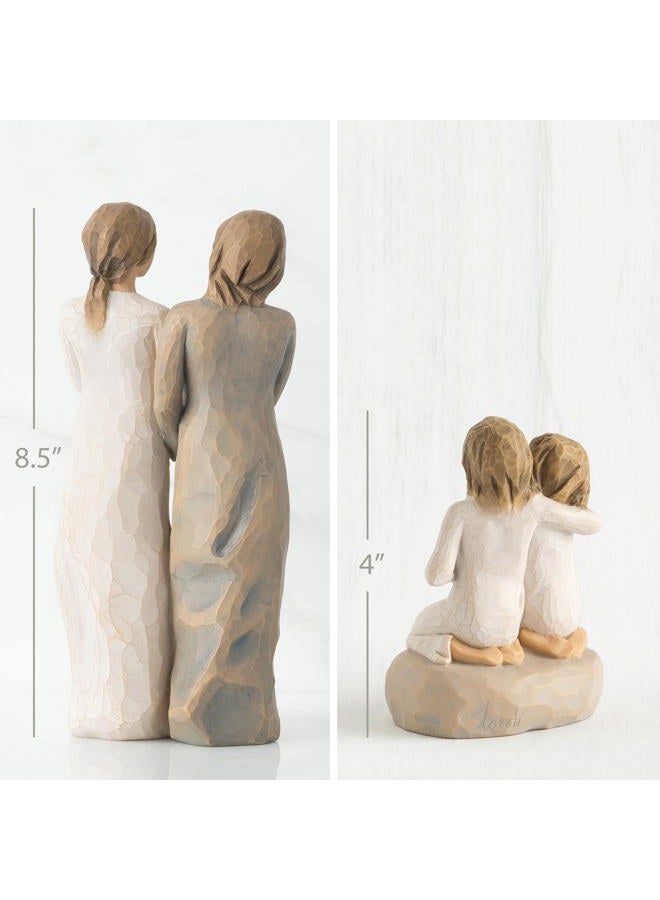 Willow Tree My Sister, My Friend Figure Plus Sister Mine Figure, Sculpted Hand-Painted 2 - Image 2