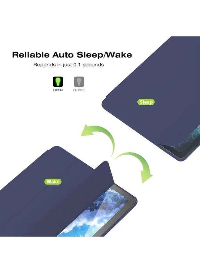 Case For Lenovo M11 HD K11 2024 Silicone Black Tablet Stand Cover With Sleep Wake - Image 4