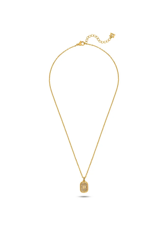 Escada Grace Gold Plated 316L Stainless Steel Pendant Necklace for Women