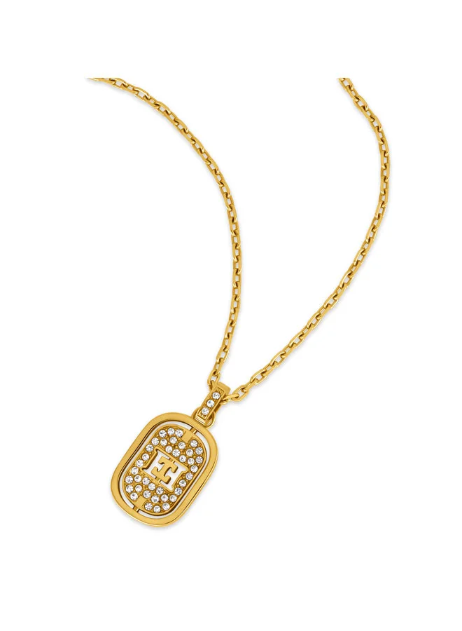 Escada Grace Gold Plated 316L Stainless Steel Pendant Necklace for Women