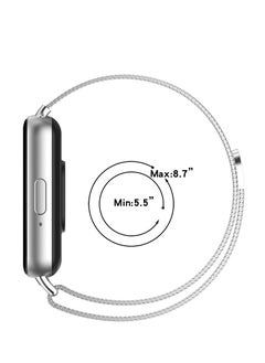 Generic Magnetic Strap For Samsung Galaxy Fit 3 SM-R390 Stainless Steel Milanese Loop For Galaxy Fit 3 Wristband Bracelet Accessories  - Image 3
