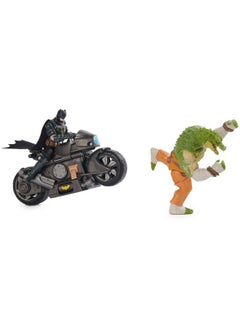 DC Comics , Batman Transforming Batcycle Battle Pack With Exclusive 4-Inch Killer Croc And Batman Action Figure, Kids Toys For Boys And Girls Ages 4+  - Image 5