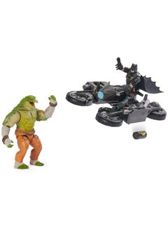 DC Comics , Batman Transforming Batcycle Battle Pack With Exclusive 4-Inch Killer Croc And Batman Action Figure, Kids Toys For Boys And Girls Ages 4+  - Image 4