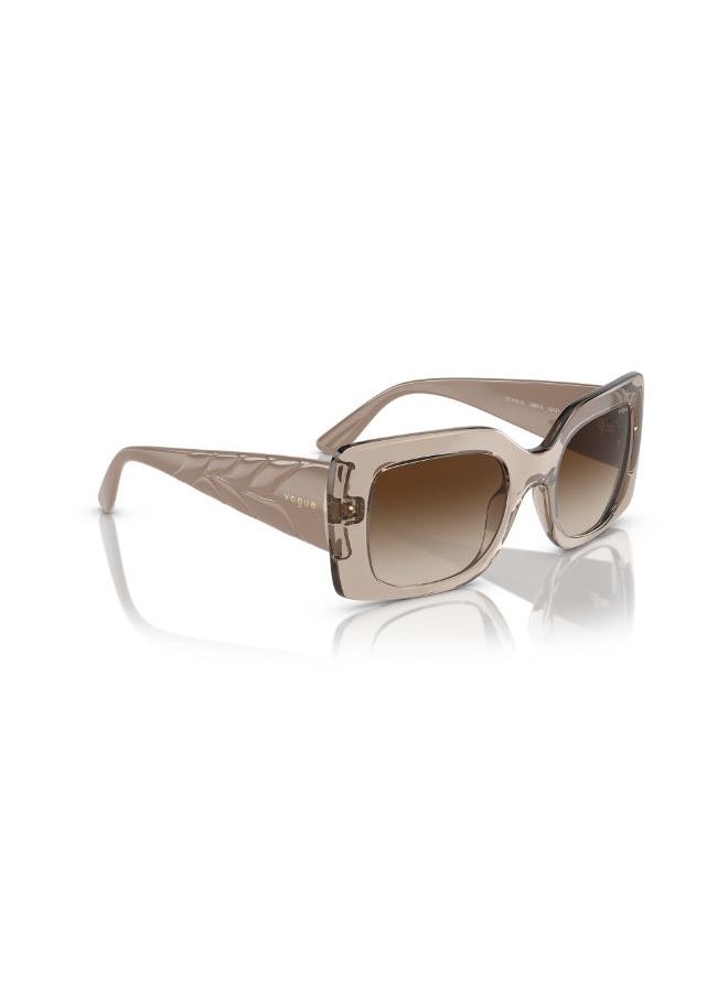 Vogue Full Rim Rectangular Sunglasses 0VO5481S  - Image 3