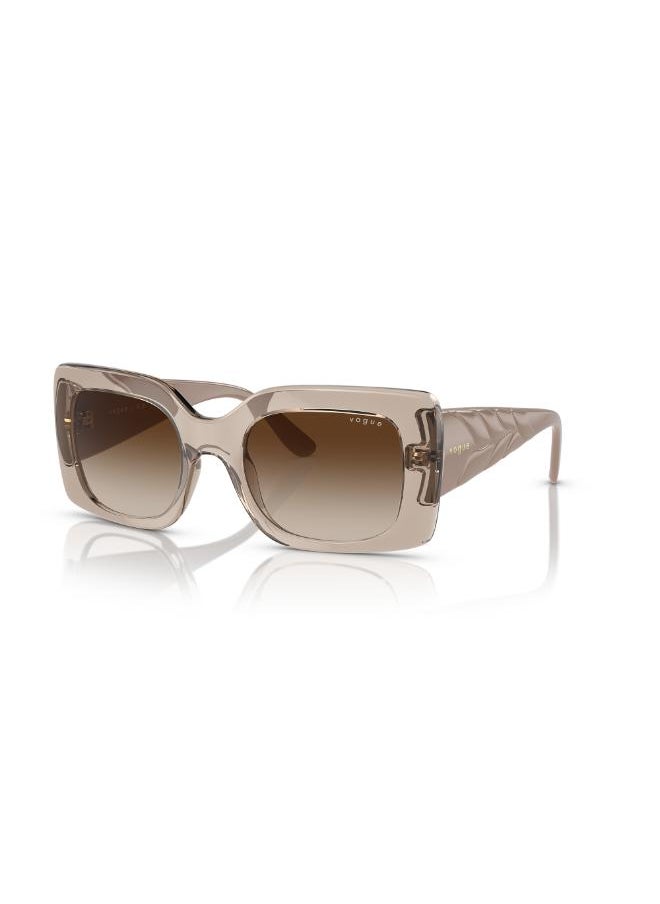 Vogue Full Rim Rectangular Sunglasses 0VO5481S  - Image 1