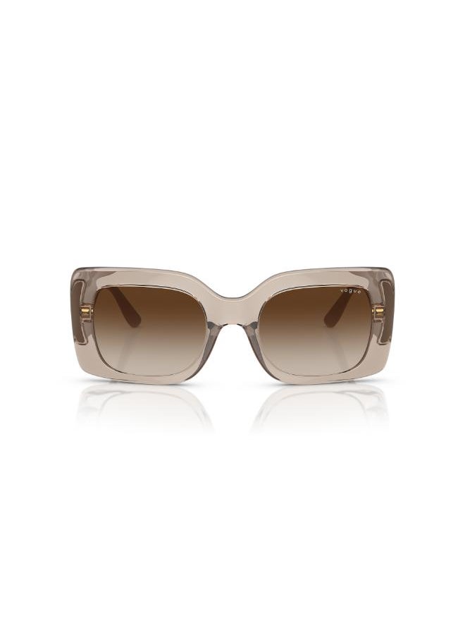 Vogue Full Rim Rectangular Sunglasses 0VO5481S  - Image 2
