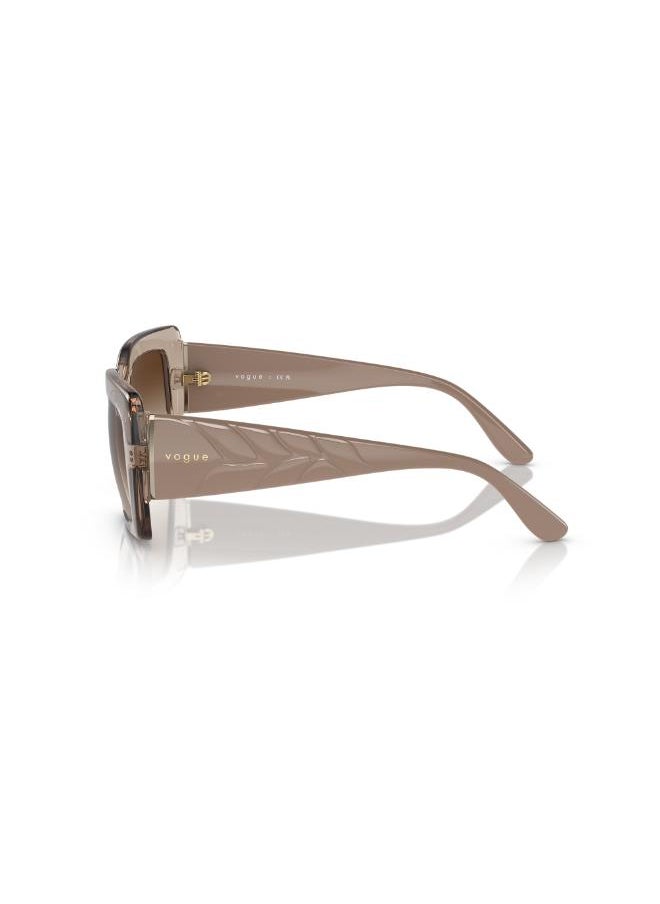 Vogue Full Rim Rectangular Sunglasses 0VO5481S  - Image 4