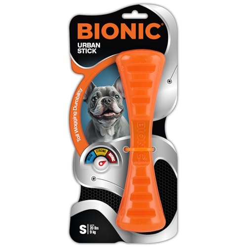 BIONIC Urban Stick Dog Toy Small Interactive Dog Chew Toy That Stands Up to The Toughest Chewers for Dogs up to 20 lbs 9 kg - Image 1