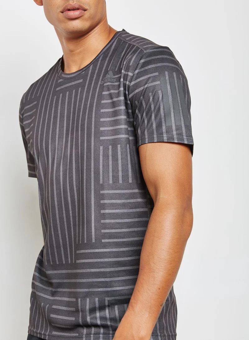 Adidas Response Printed T-Shirt