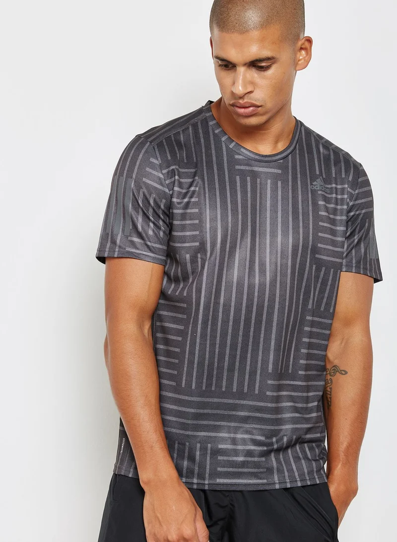 Adidas Response Printed T-Shirt