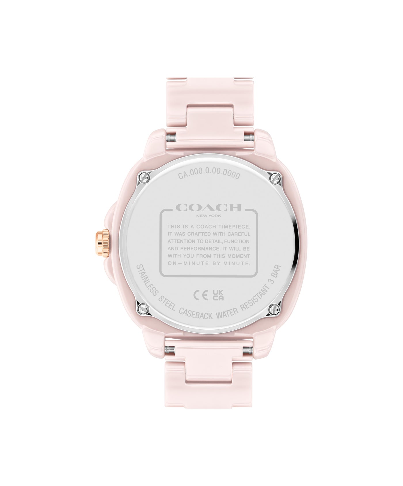 ساعة يد ستانلس ستيل بعقارب