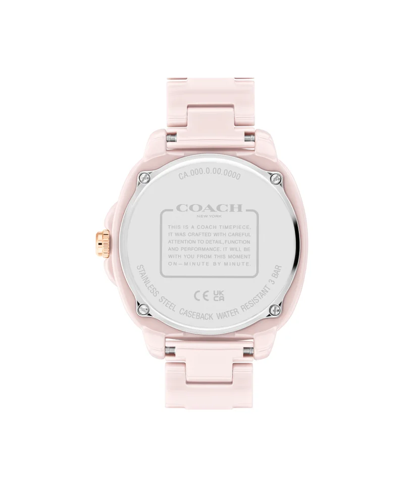 COACH Kitt Steel Strap Analog Watch