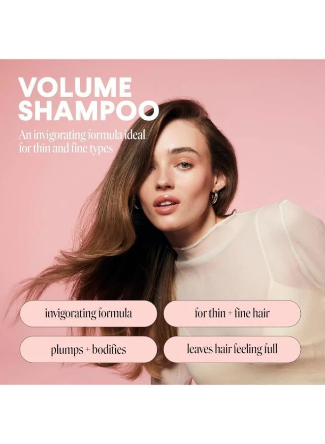 MONDAY MONDAY Haircare Volume Shampoo 12oz for Thin, Fine, and Oily Hair, Made from Coconut Oil, Ginger Extract, & Vitamin E, 100% Recyclable Bottles (354ml)