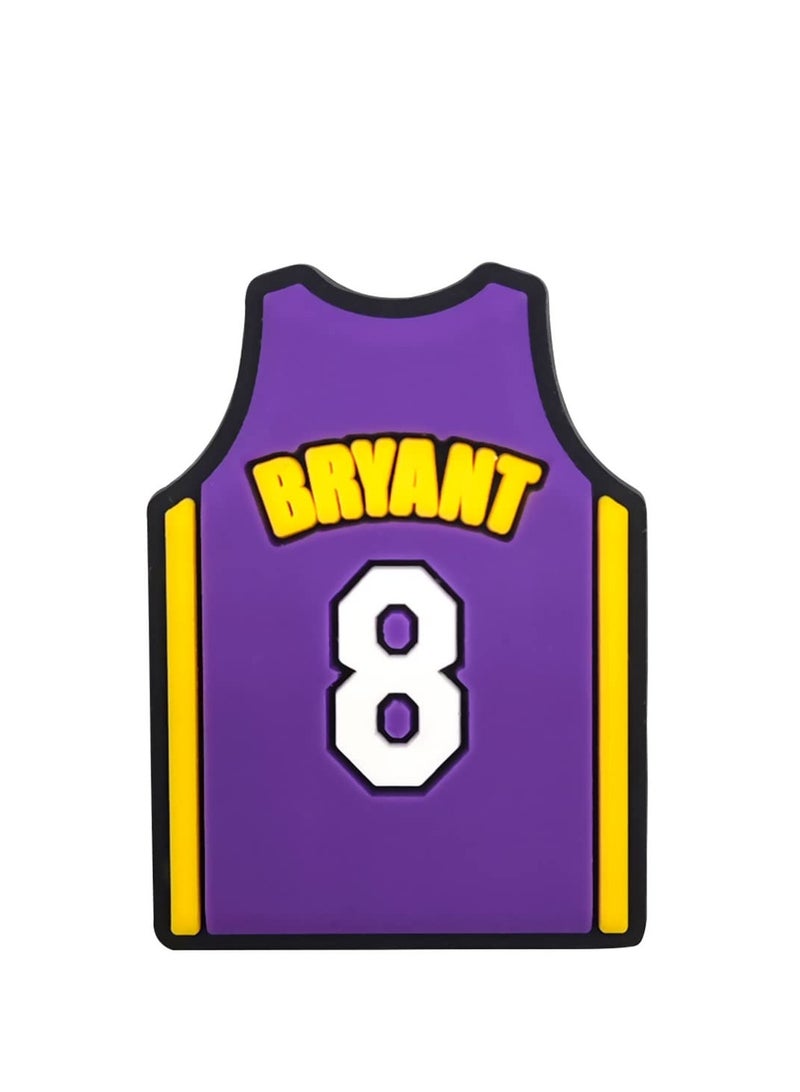 Zikra Croc Charms Sports 50 PCS Basketball Shoe Charms for Croc Accessories for Shoes Charm PVC Clog Pins for Birthday Party Supplies Favors Gifts for Holidays Decoration for Kids Boy Girls - Image 3