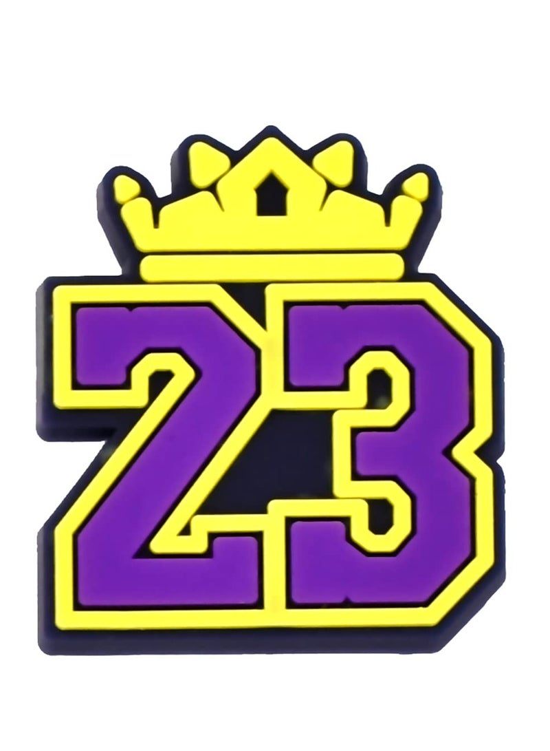 Zikra Croc Charms Sports 50 PCS Basketball Shoe Charms for Croc Accessories for Shoes Charm PVC Clog Pins for Birthday Party Supplies Favors Gifts for Holidays Decoration for Kids Boy Girls - Image 2