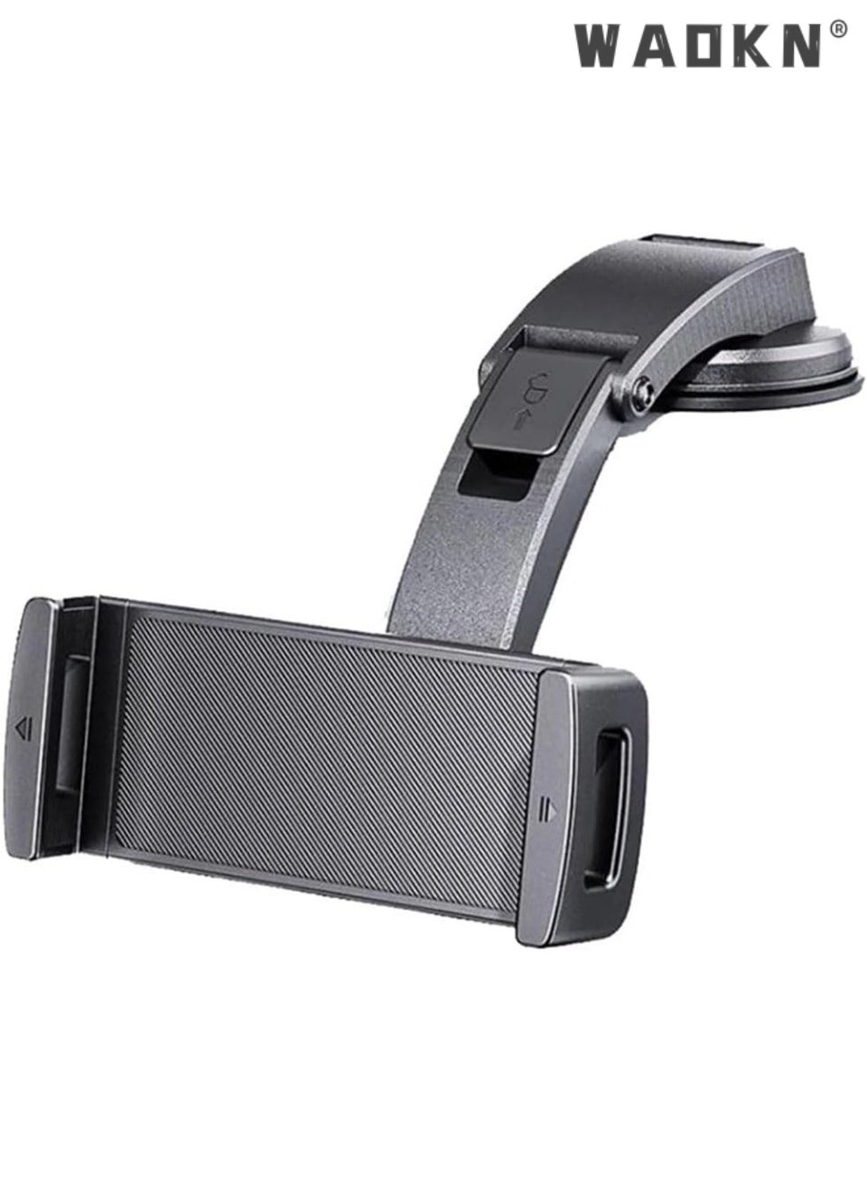 Car Cell Phone Holder Car Tablet Holder Adjustable Suction Cup Installation Adjustable Cell Phone Holder Cell Phone Holder Installation with Nozzle (Black)