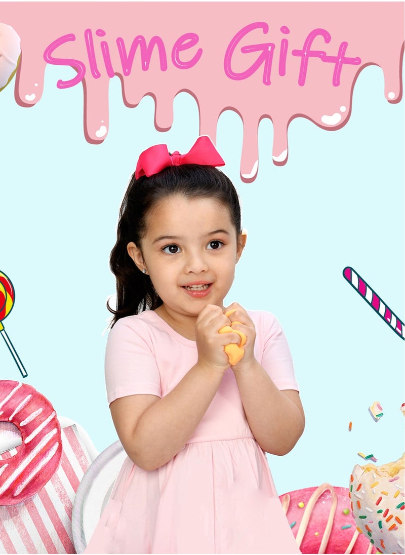 MissTiara - Ultimate DIY Slime Kit for Kids-Non-Sticky,Soft & Scented to Make Cloud Slime, Foam Slime, Butter Slime, Ice Cream Slime and Candy Slime with Charms-Party Favors and Great Gift Idea - Image 1