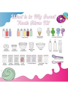MissTiara Ultimate DIY Slime Kit for Kids-Non-Sticky,Soft & Scented to Make Cloud Slime, Foam Slime, Butter Slime, Ice Cream Slime and Candy Slime with Charms-Party Favors and Great Gift Idea  - Image 5