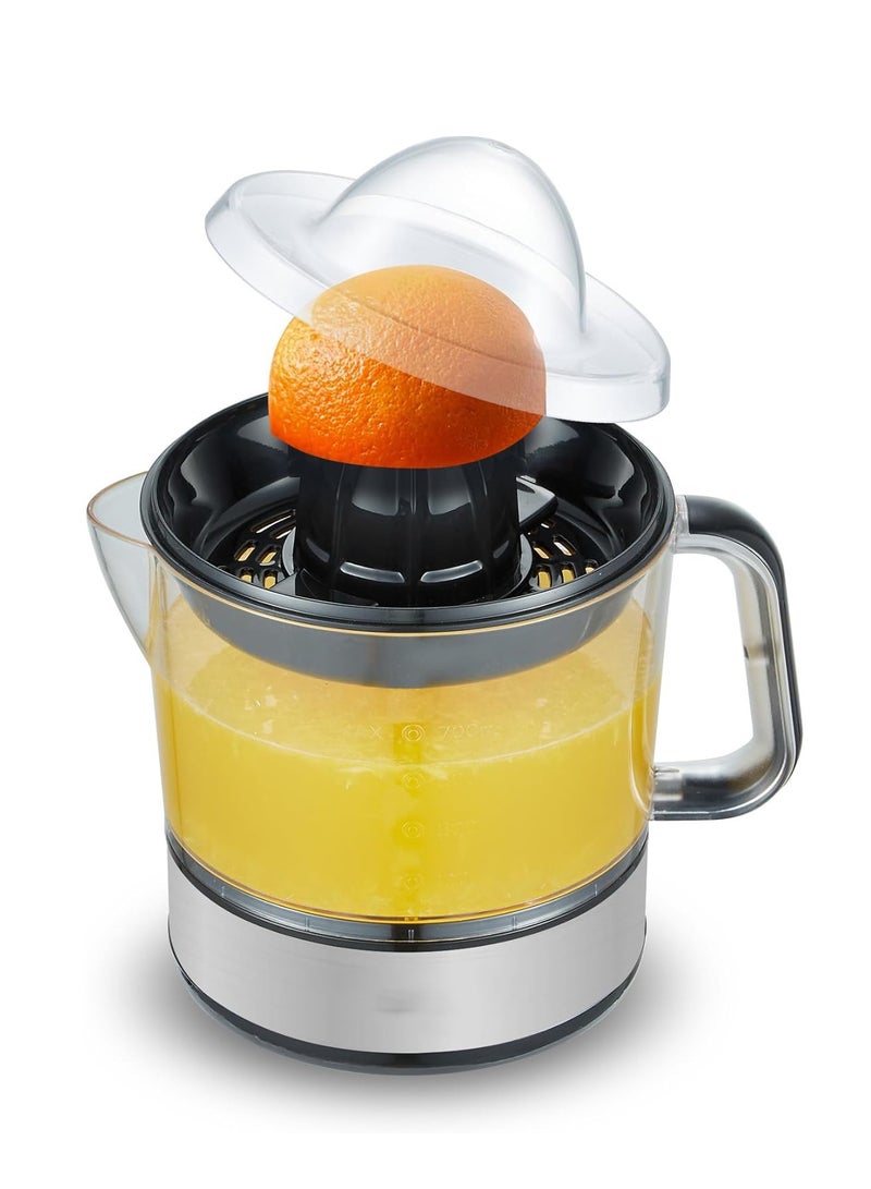 KASTWAVE 24oz BPA-Free Electric Citrus Juicer, Juicer Machine, Premium Electric Orange Juicer, Compact, Large Volume, Pulp Control, Oranges, Lemons, Limes, Grapefruits with Easy Pour Spout, Black - Image 1