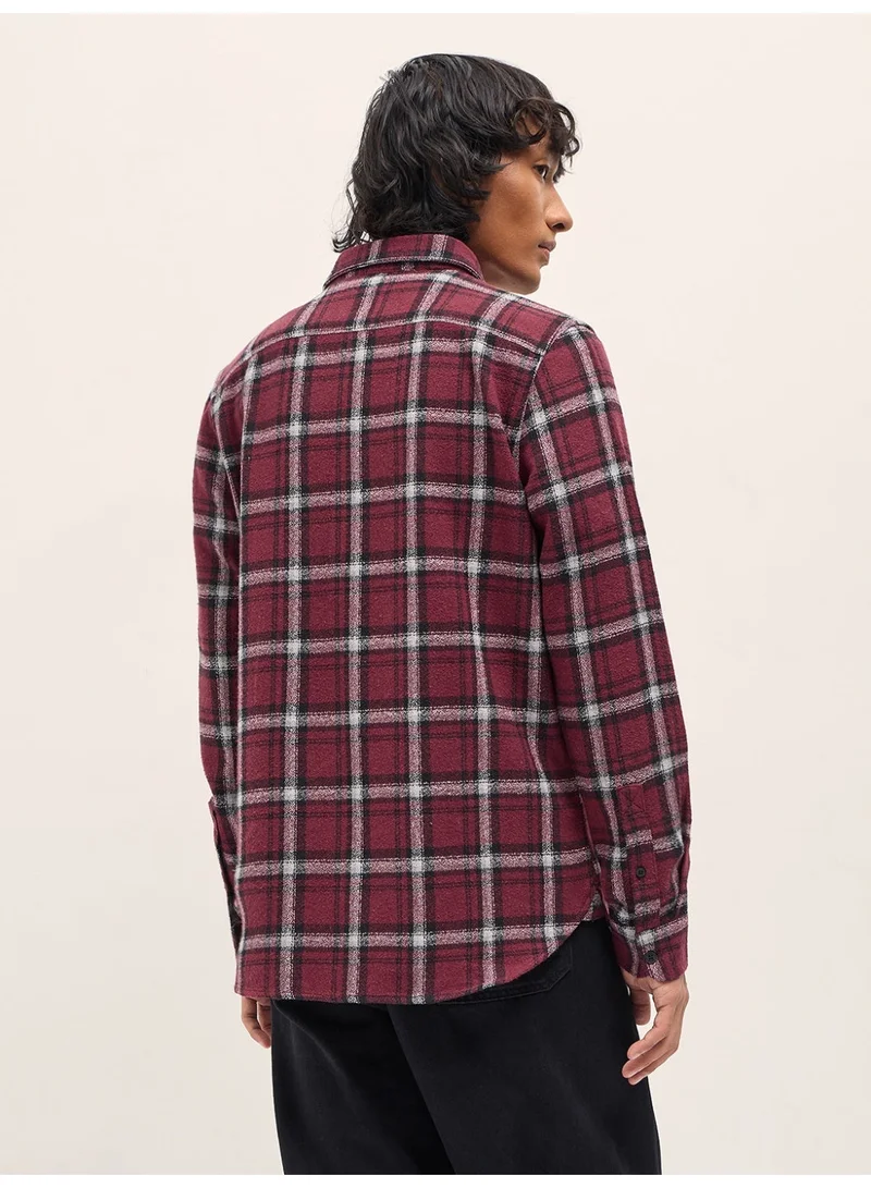 THE BEAR HOUSE  Men’s Long Sleeve Shirt – Classic, Comfortable and Stylish Essential for Work, Travel or Casual Outings for Men | Best Price UAE