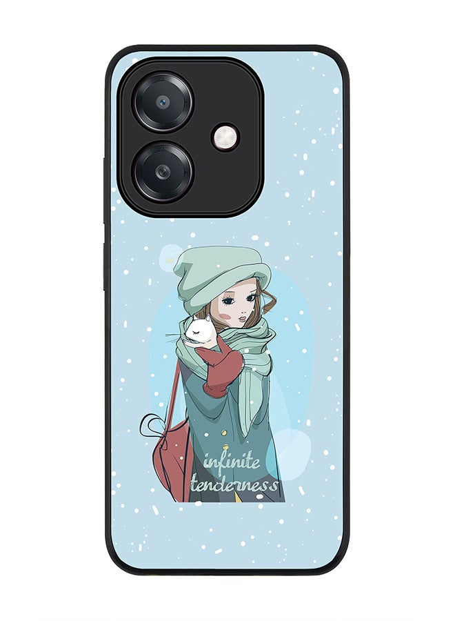 Stylizedd For Oppo A5i Case,Slim fit Camera Protection, Shockproof Thin Phone cover  - Infinite Tenderness