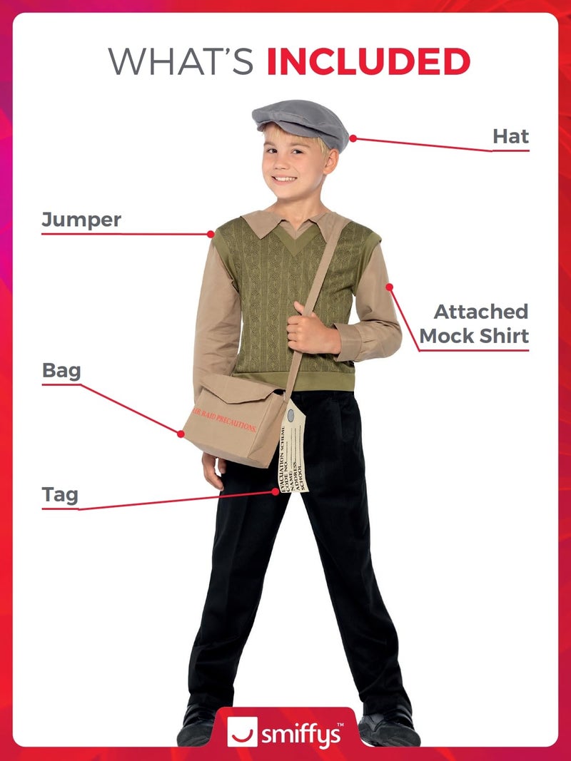 Smiffys Evacuee Boy Kit - Image 2