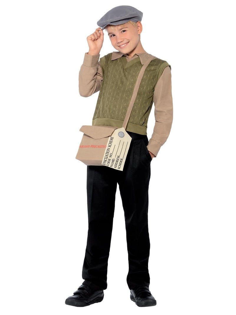 Smiffys Evacuee Boy Kit - Image 1